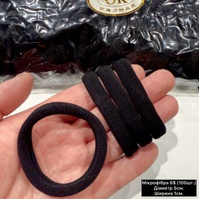 Резинки для волосся 10321 (100шт.) Діаметр 5см.